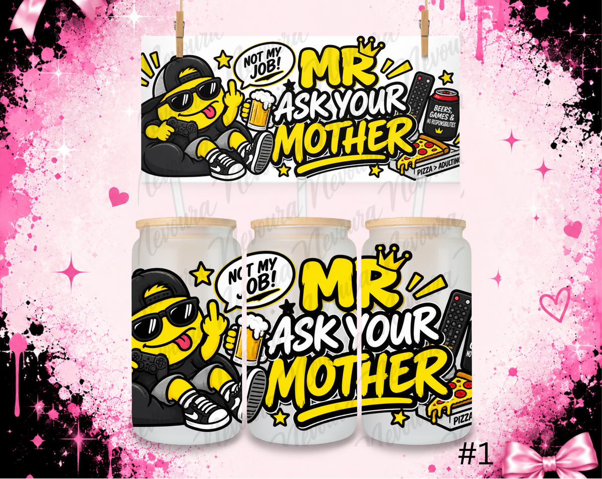 16 oz Wrap design #1