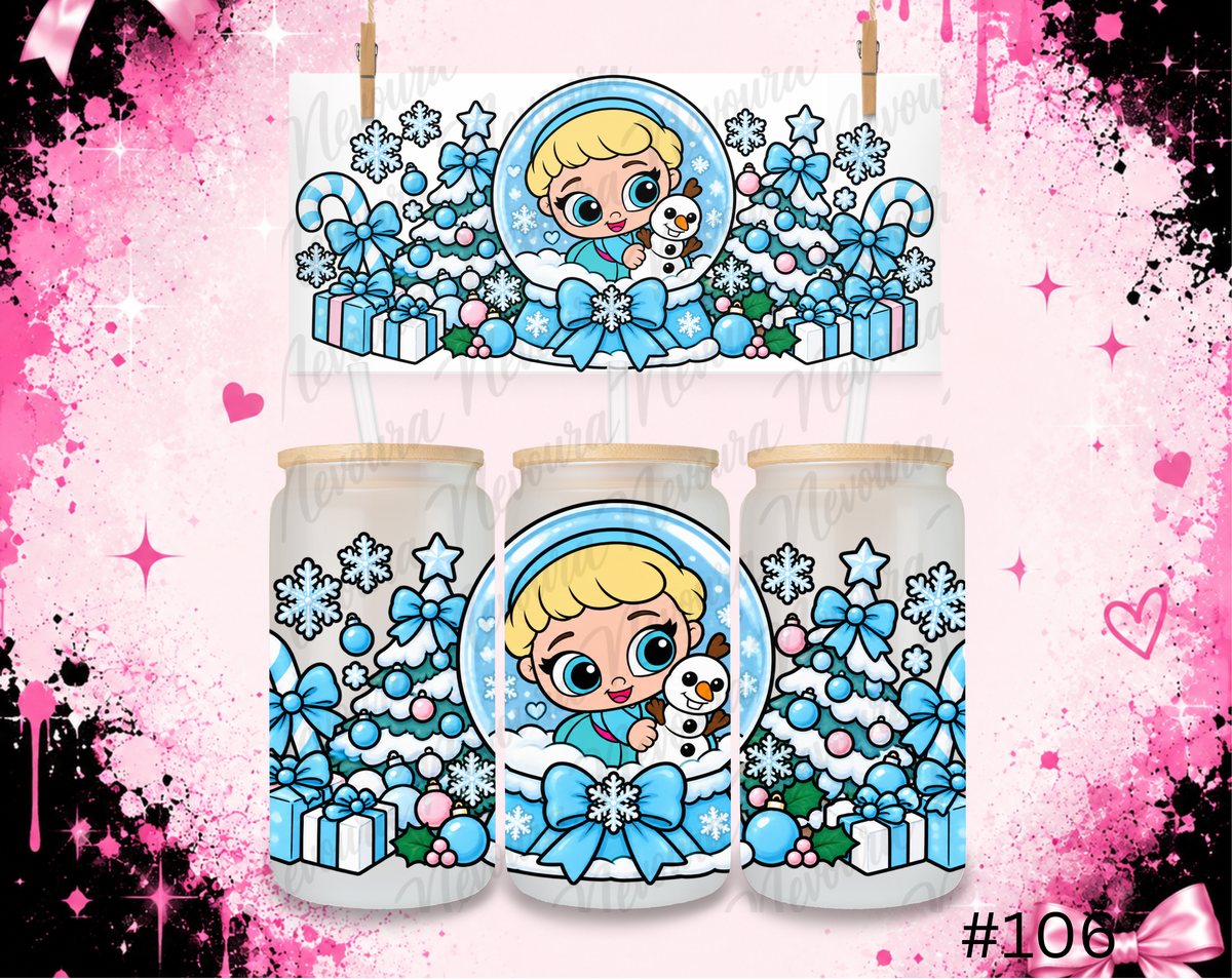 16 oz Wrap design #106