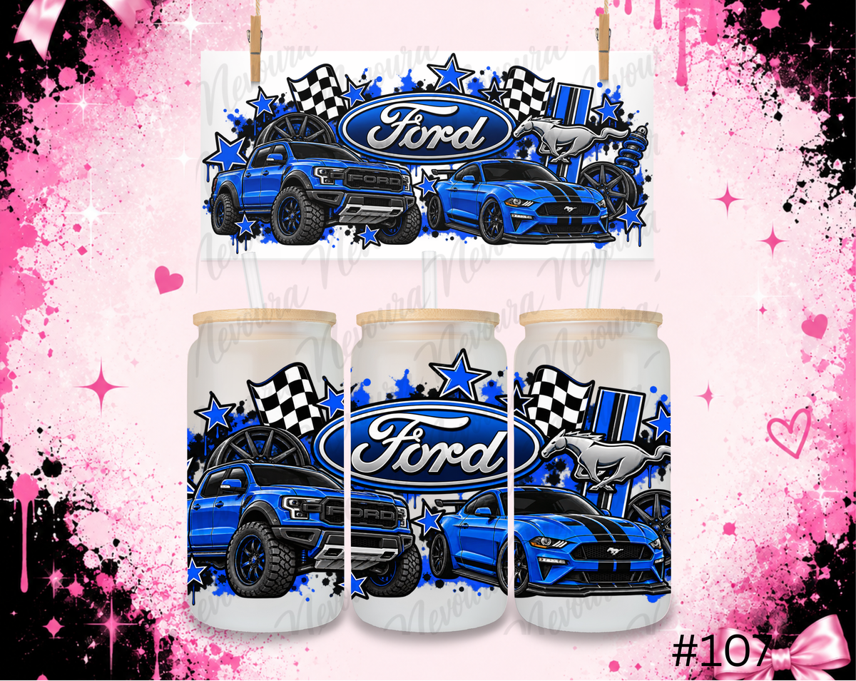 16 oz Wrap design #107