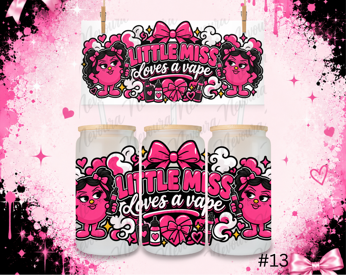 16 oz Wrap design #13