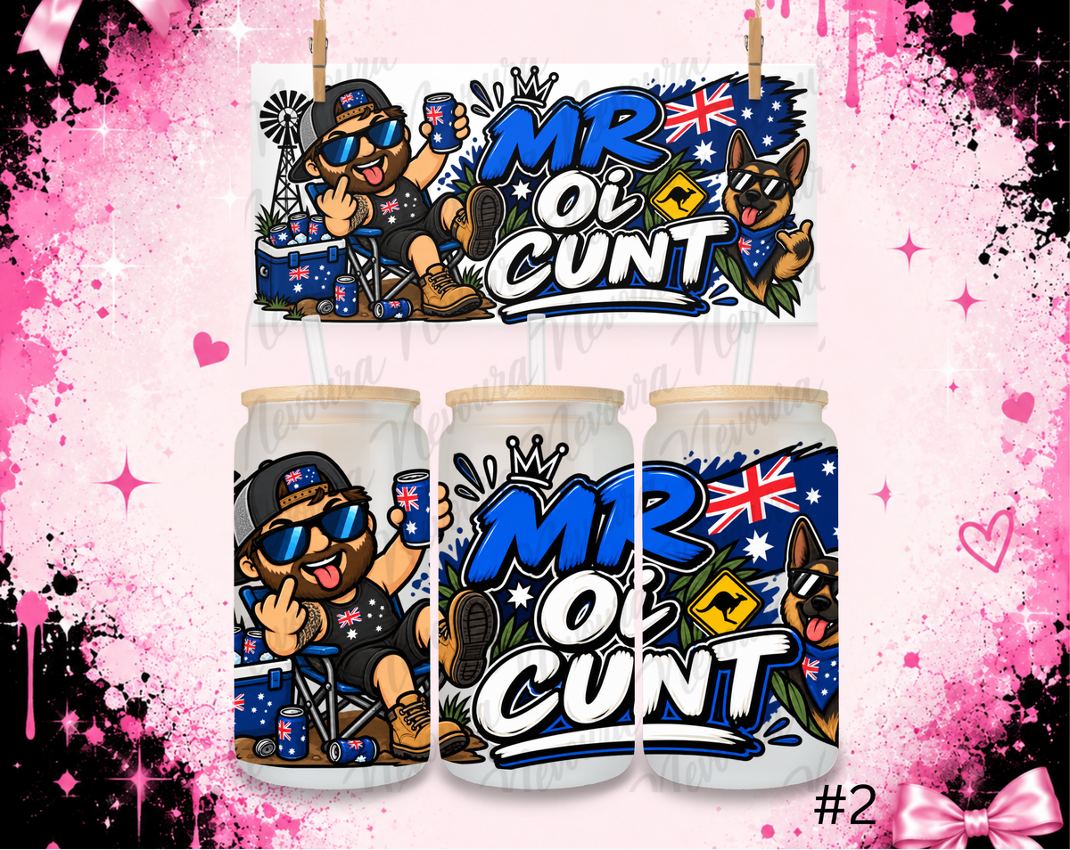 16 oz Wrap design #2