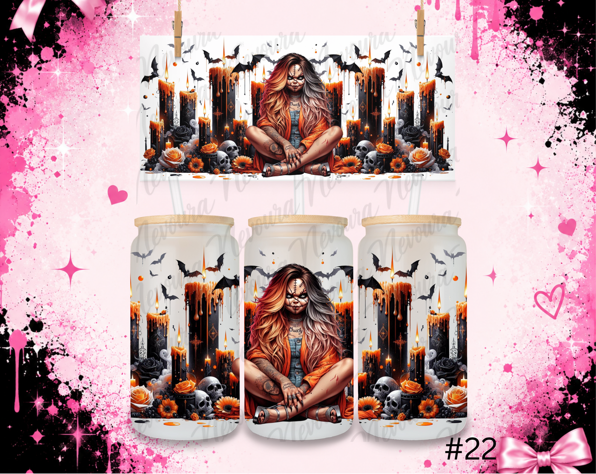 16 oz Wrap design #22