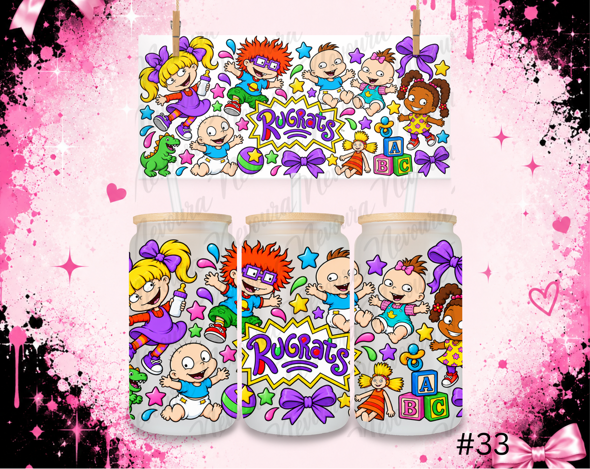 16 oz Wrap design #33