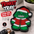 Fugly Grinch Trinket Tray  ( Digital File )