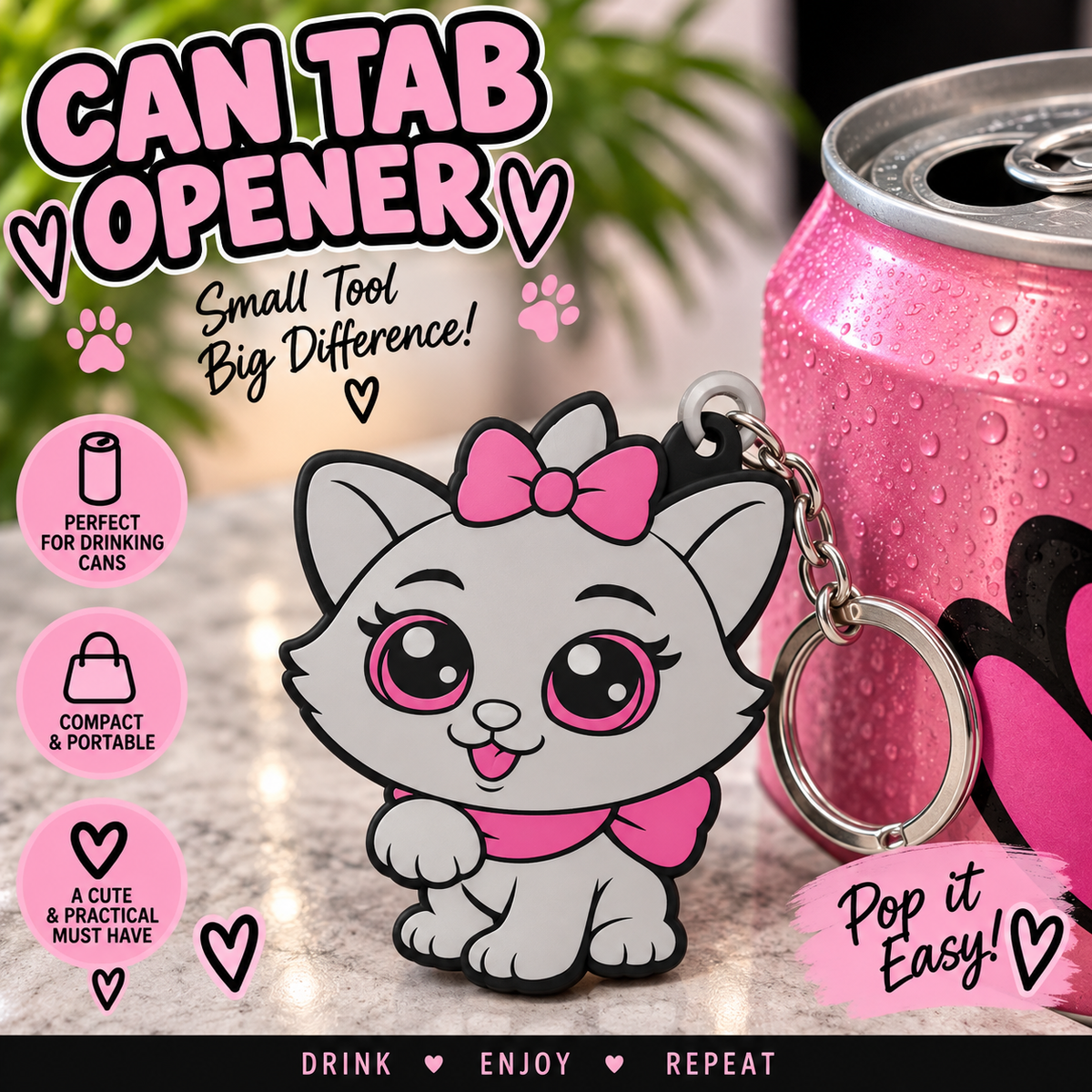Cute Kitty Can Opener
