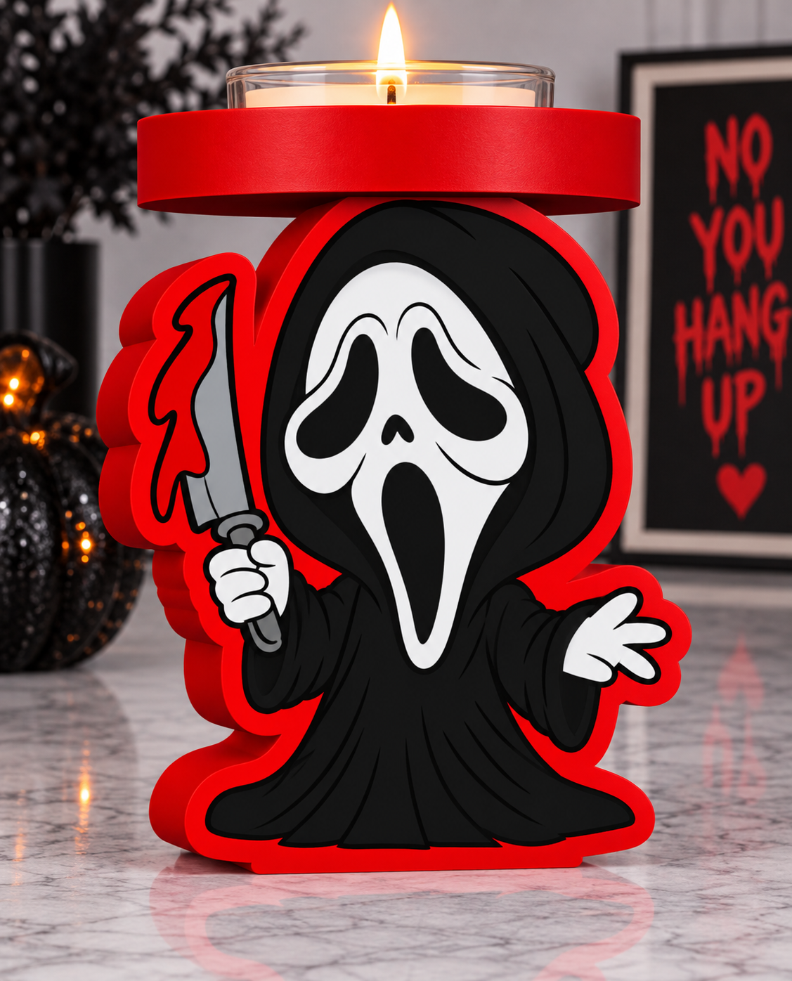 Ghostie Candle Holder