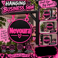 3D Hanging Business Sign