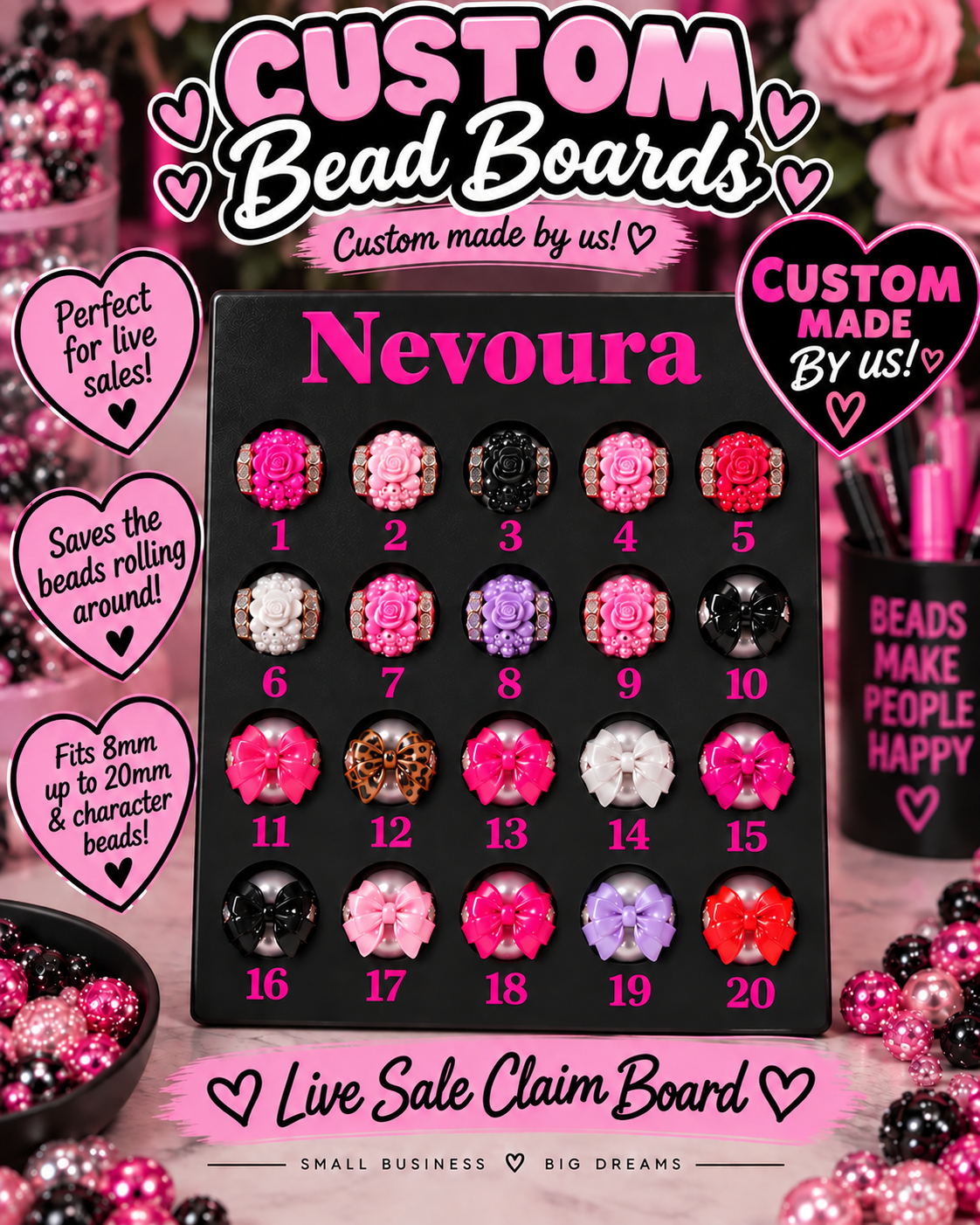 Bead Claim Board