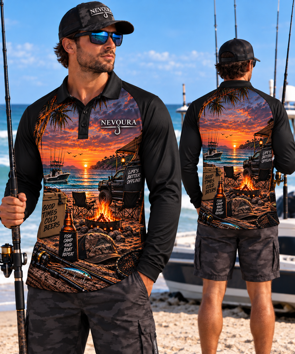 Off The Grid ( Mens Fishing Shirt )