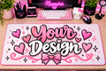 Custom desk mat