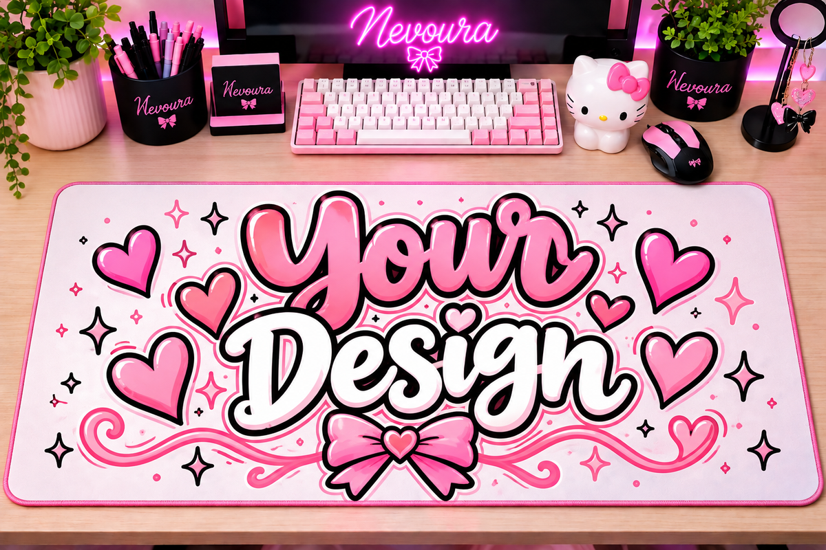Custom desk mat