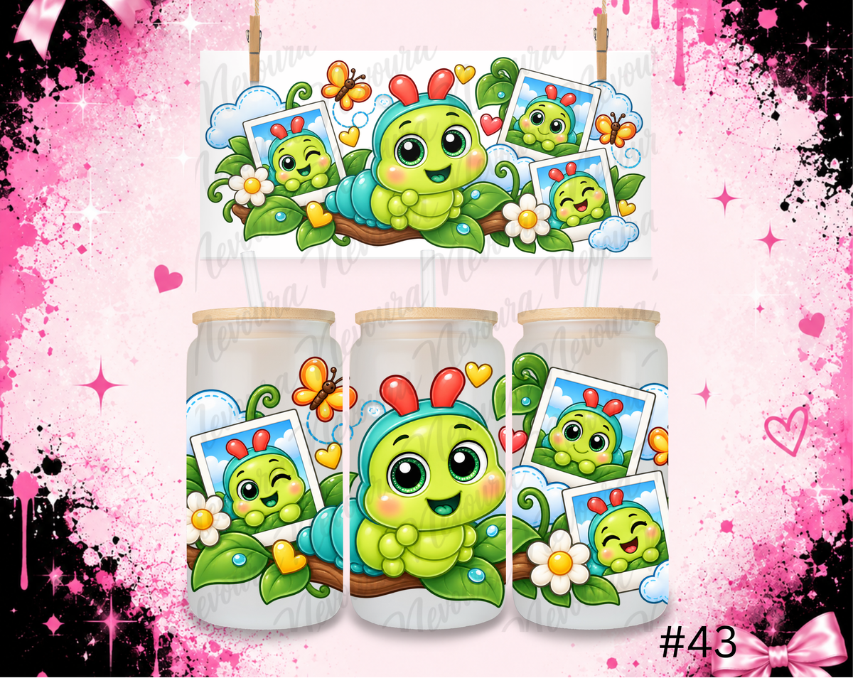 16 oz Wrap design #43
