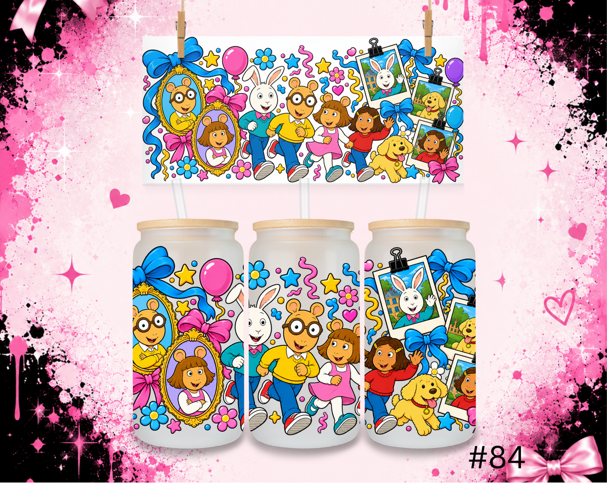 16 oz Wrap design #84