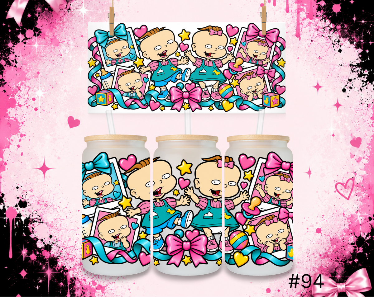16 oz Wrap design #94