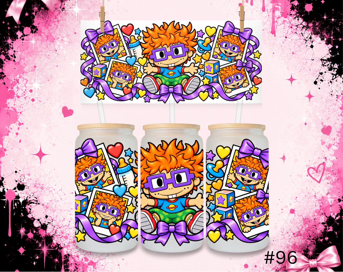 16 oz Wrap design #96