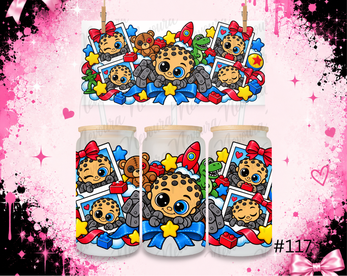16 oz Wrap design #117