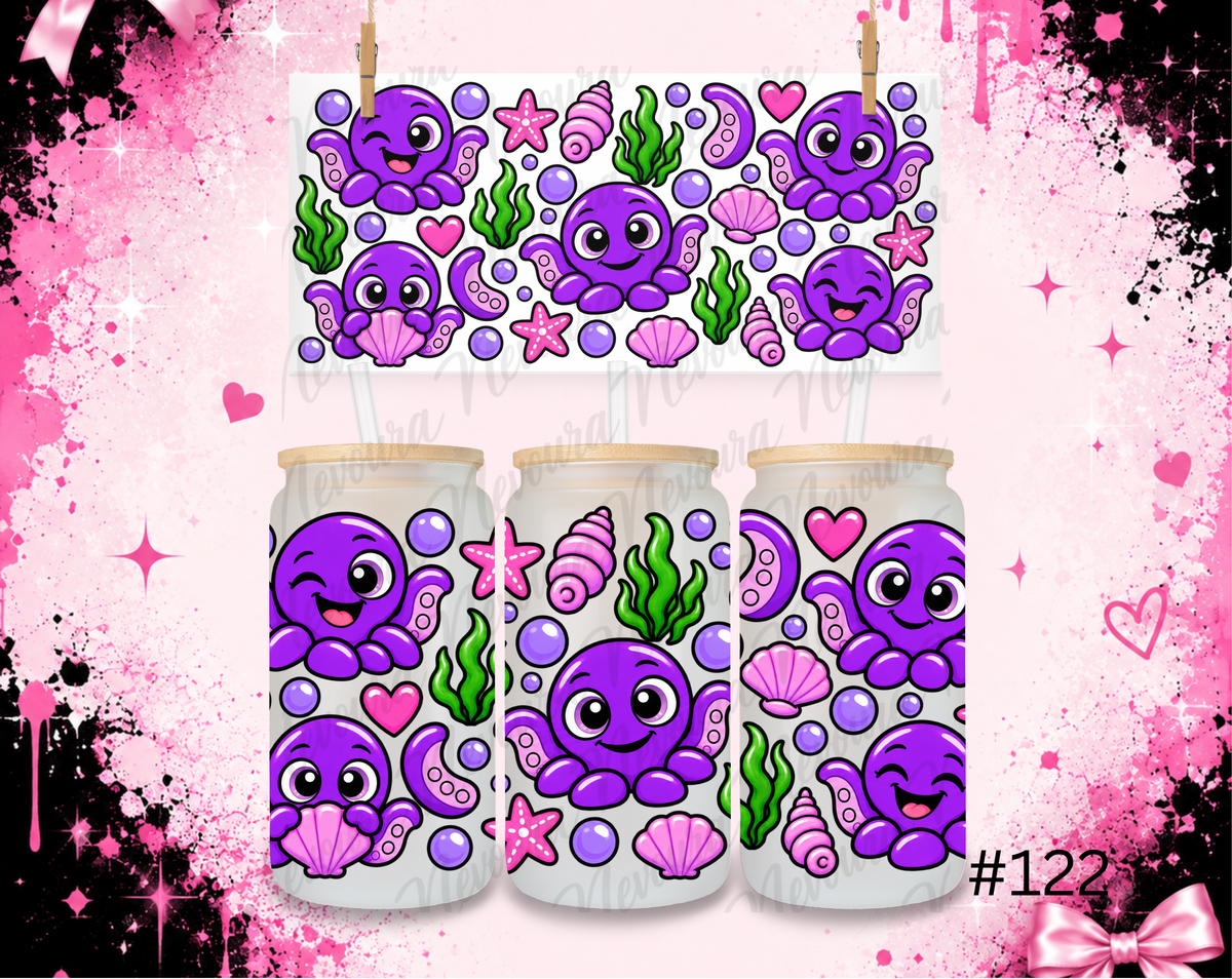 16 oz Wrap design #122