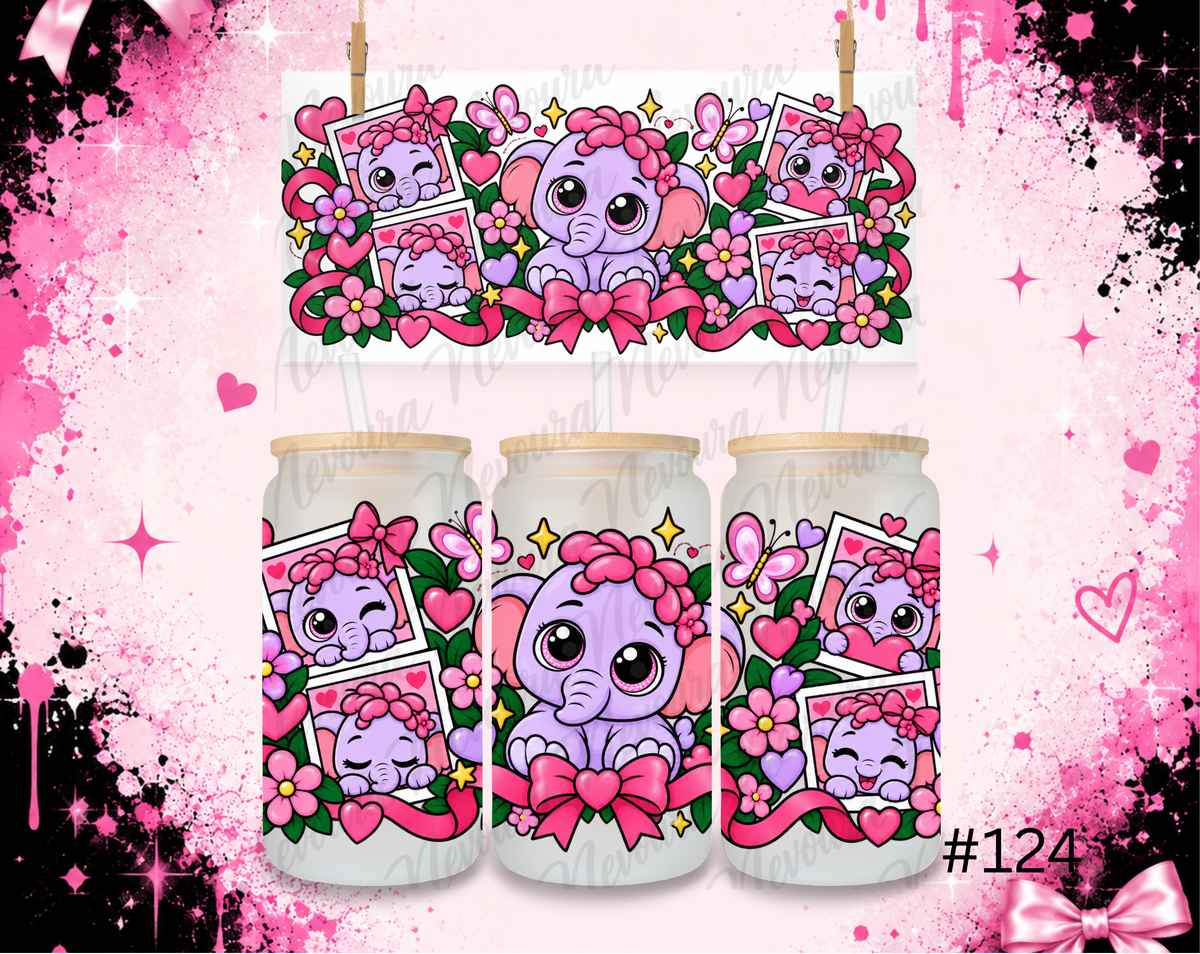 16 oz Wrap design #124