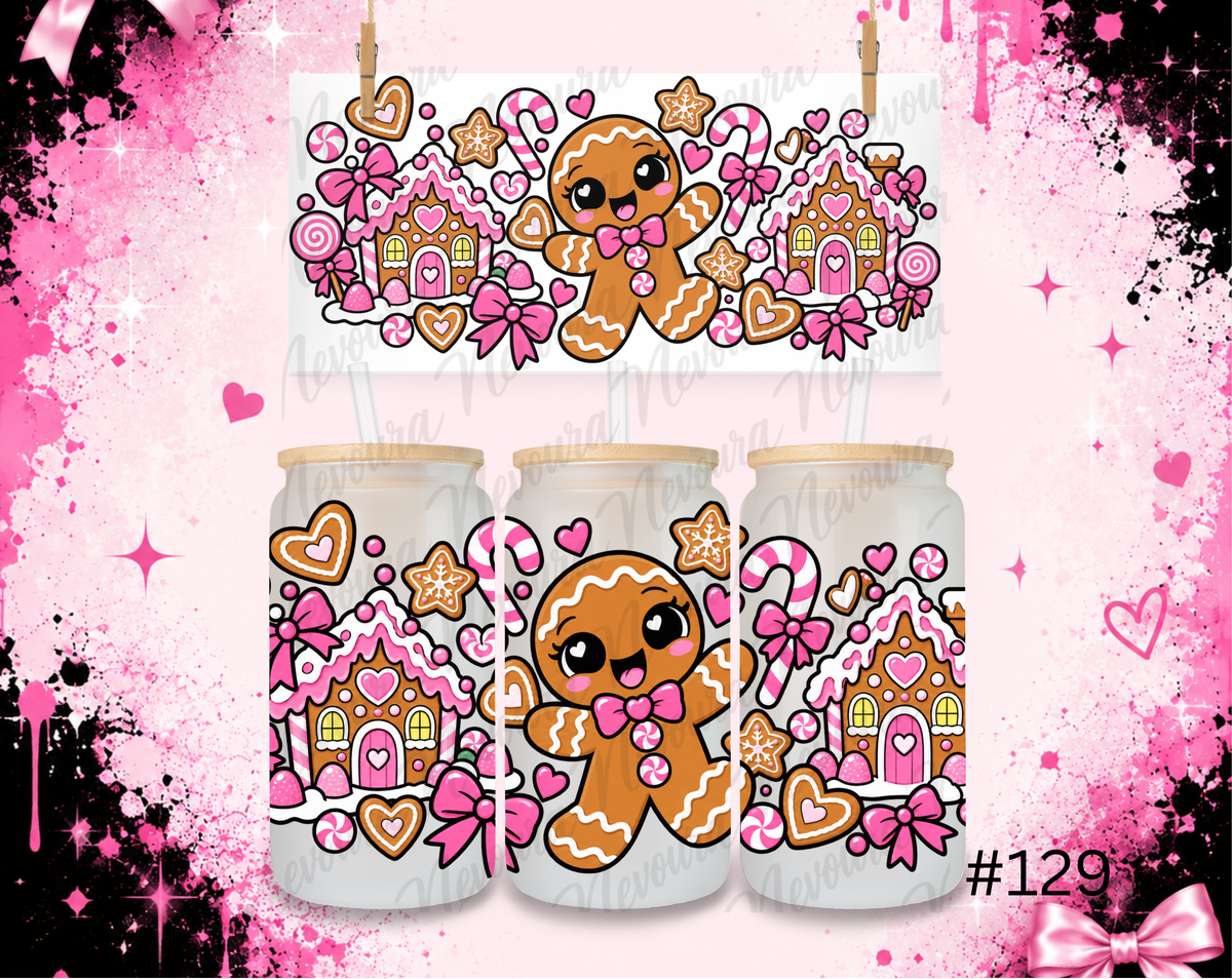 16 oz Wrap design #129
