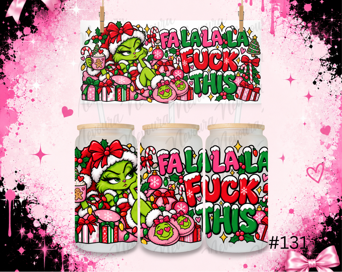 16 oz Wrap design #131