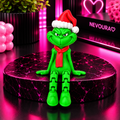 Grinch Desk buddy