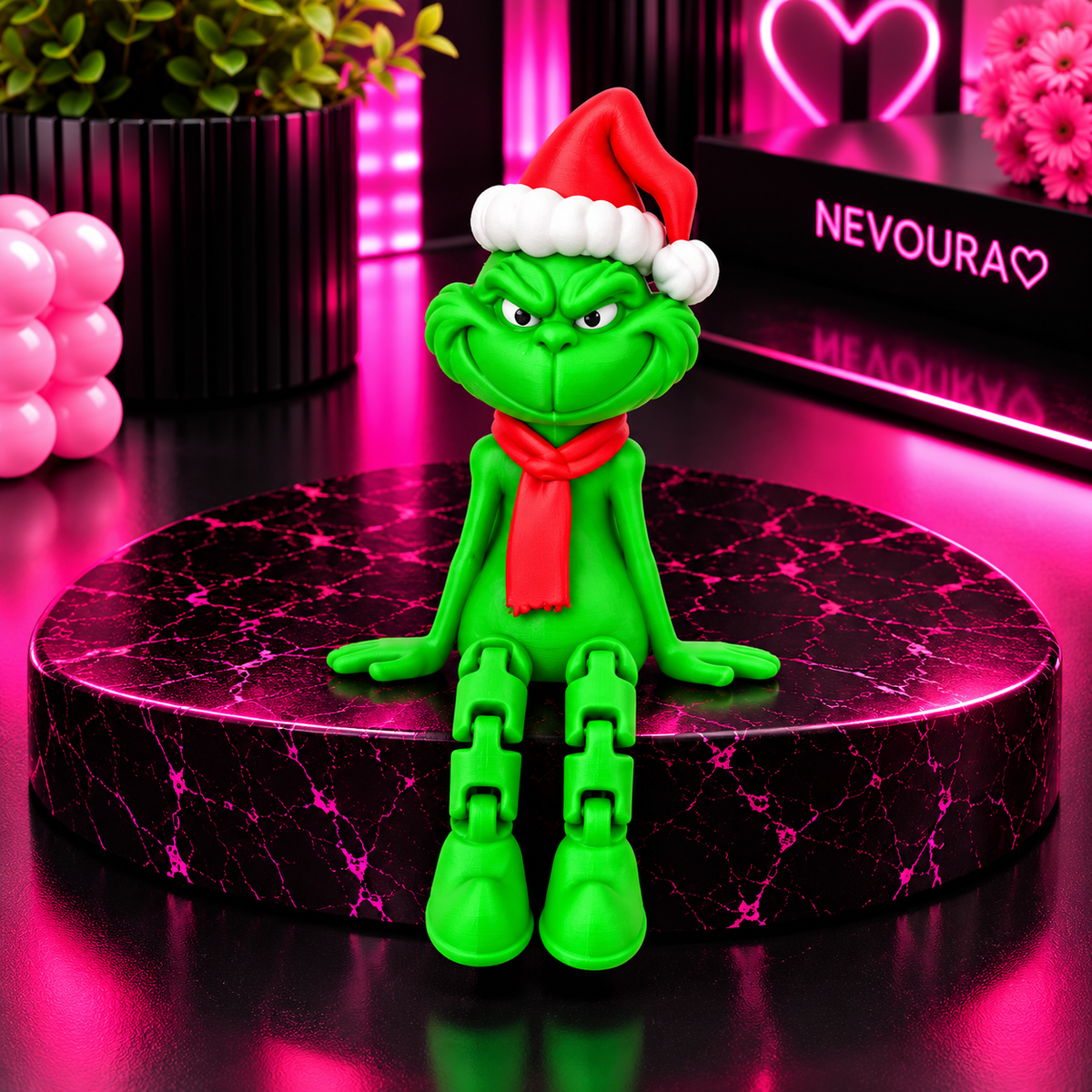 Grinch Desk buddy