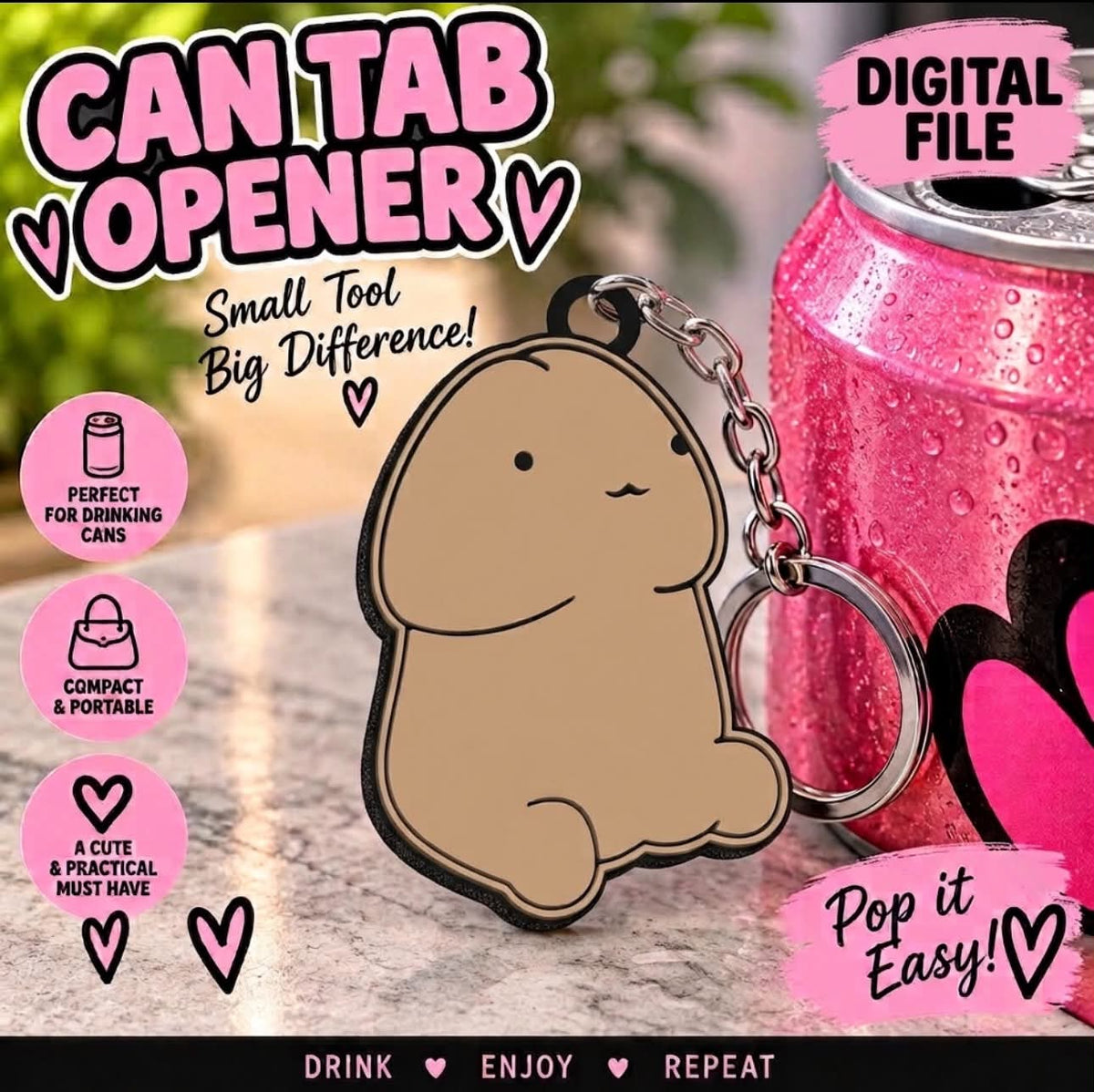 Peen Can opener  ( Digital File )